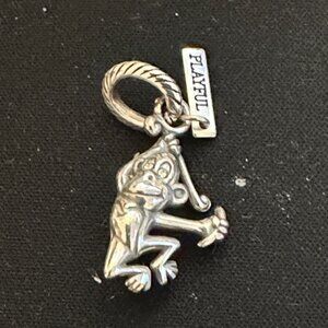 Brighton Lulu Silver Monkey Charm